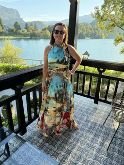 CAMILLA BATHING BOMBSHELL HALTER TOP AND SKIRT for rent on The Volte - image 1