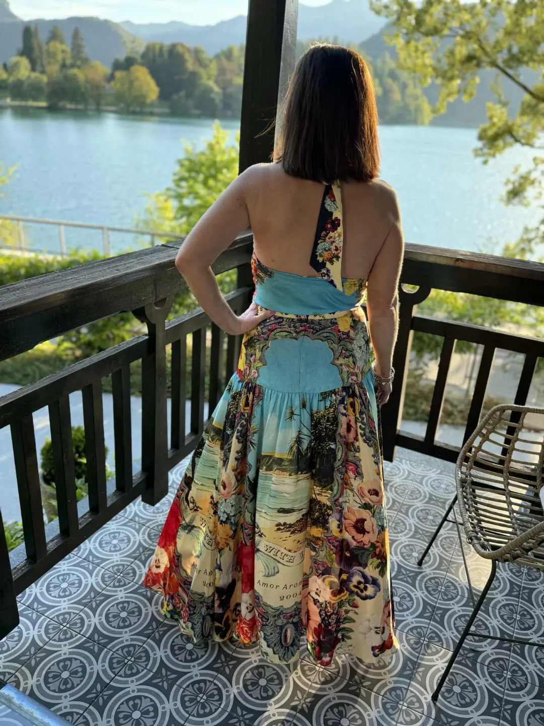 CAMILLA BATHING BOMBSHELL HALTER TOP AND SKIRT for rent on The Volte - main image