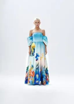 Justin Tong Stephanie Gown Size 12 for rent on The Volte - image 2