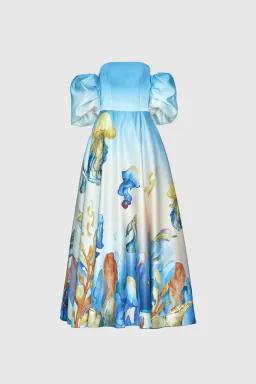 Justin Tong Stephanie Gown Size 12 for rent on The Volte - image 1