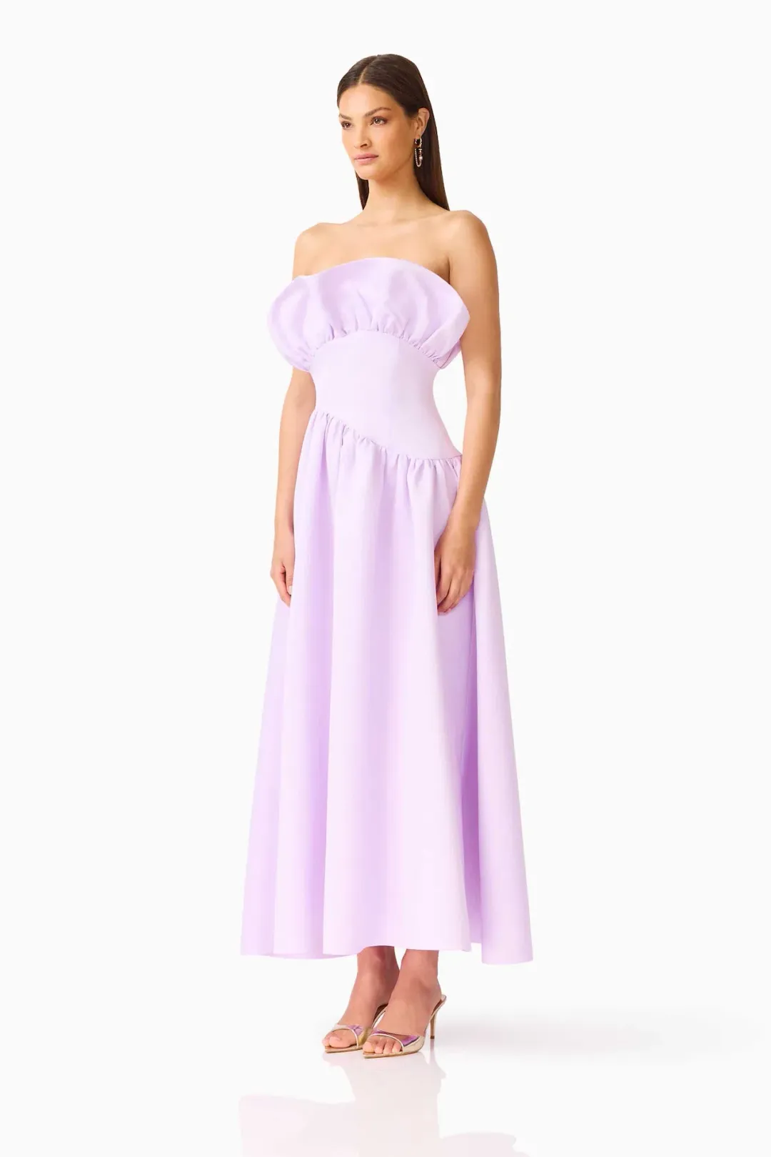 Elliatt Laurel Sleeveless Maxi Dress in Lilac Purple Size M / AU 10 for rent on The Volte - main image