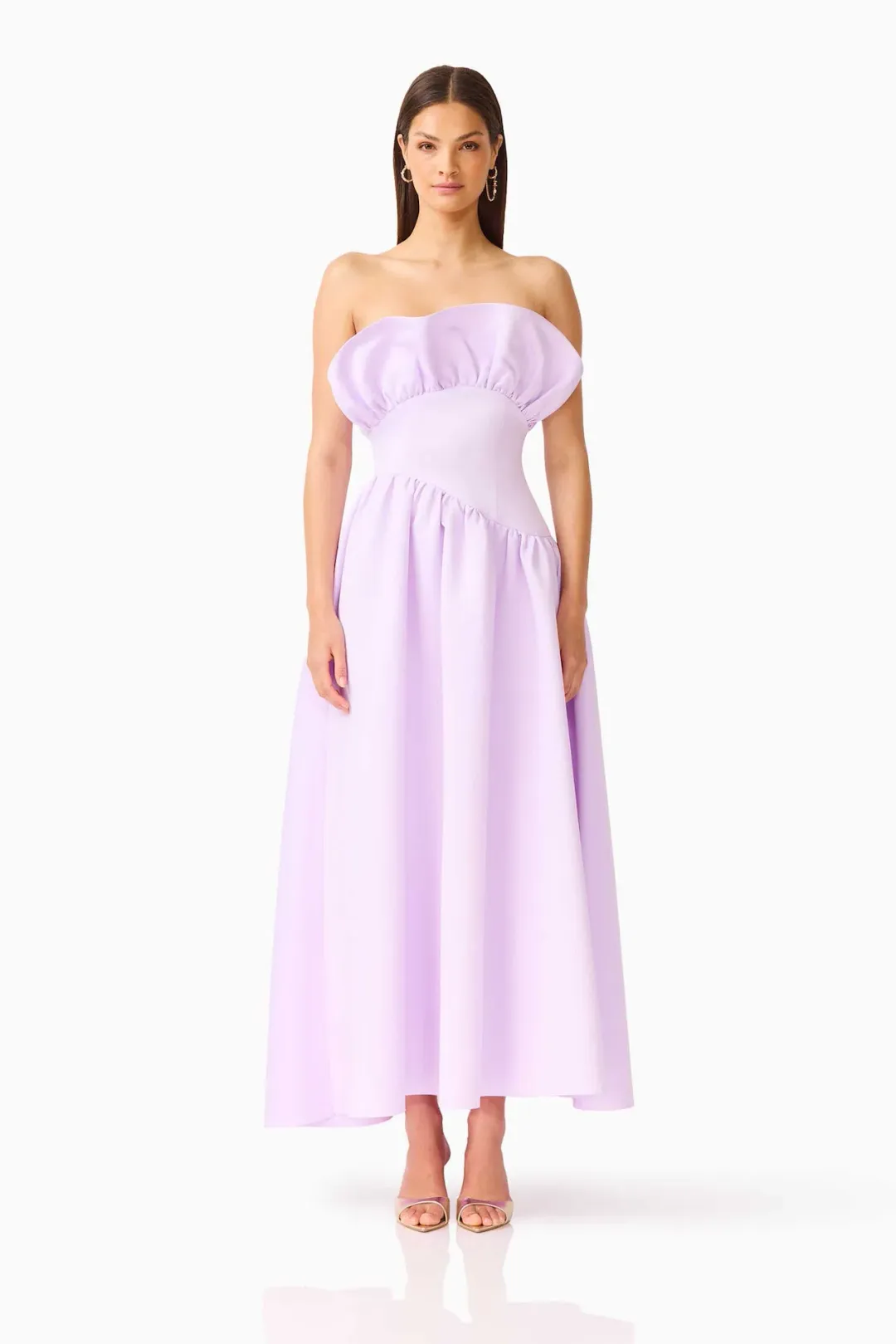 Elliatt Laurel Sleeveless Maxi Dress in Lilac Purple Size XS / AU 6 for rent on The Volte - main image