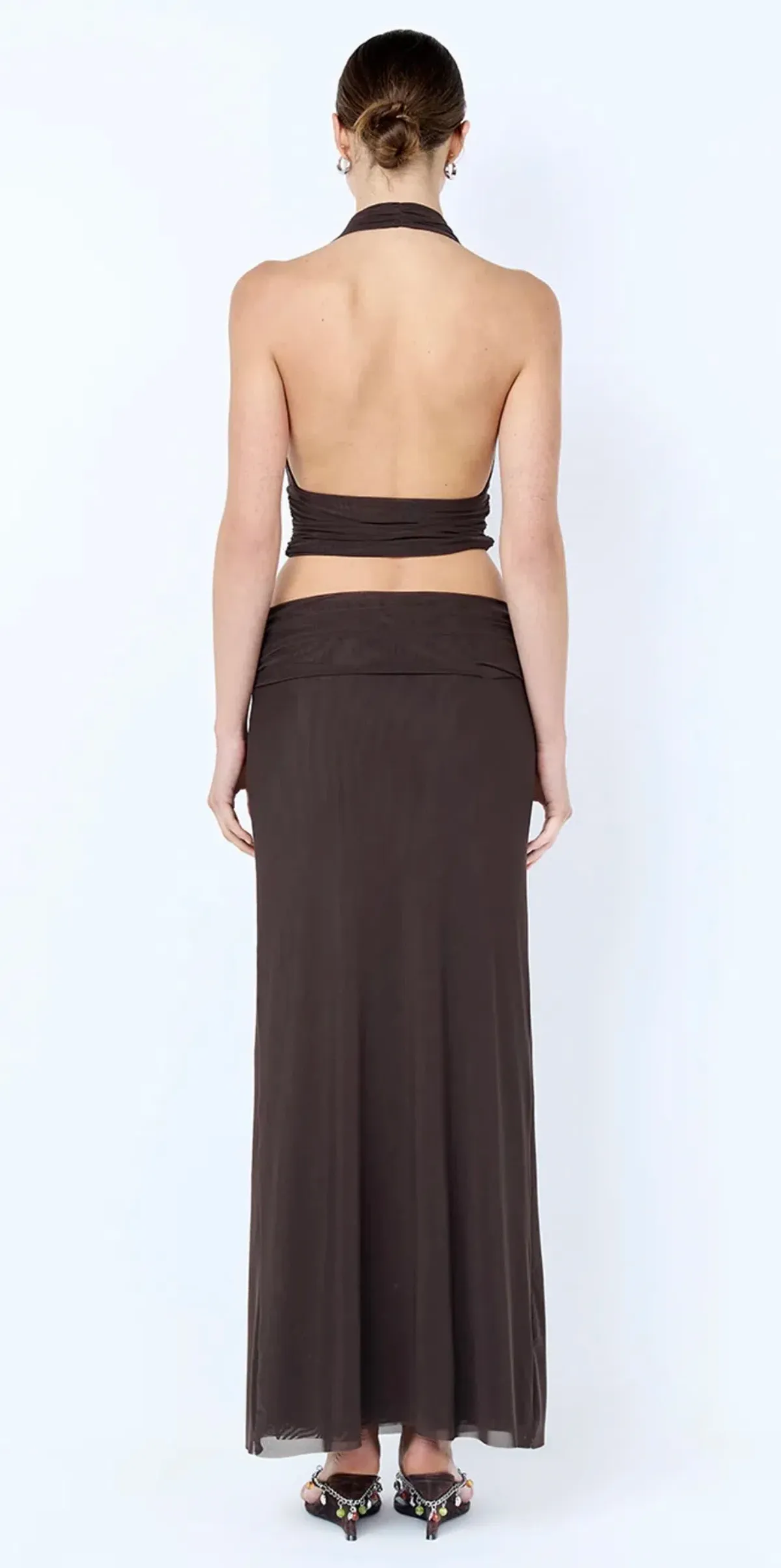 Bec and Bridge - Eva drape top and skirt set for rent on The Volte - main image