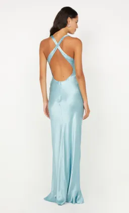 Bec and Bridge MAXINA CROSSOVER Maxi dress In Sea spray size 6 for rent on The Volte - image 3