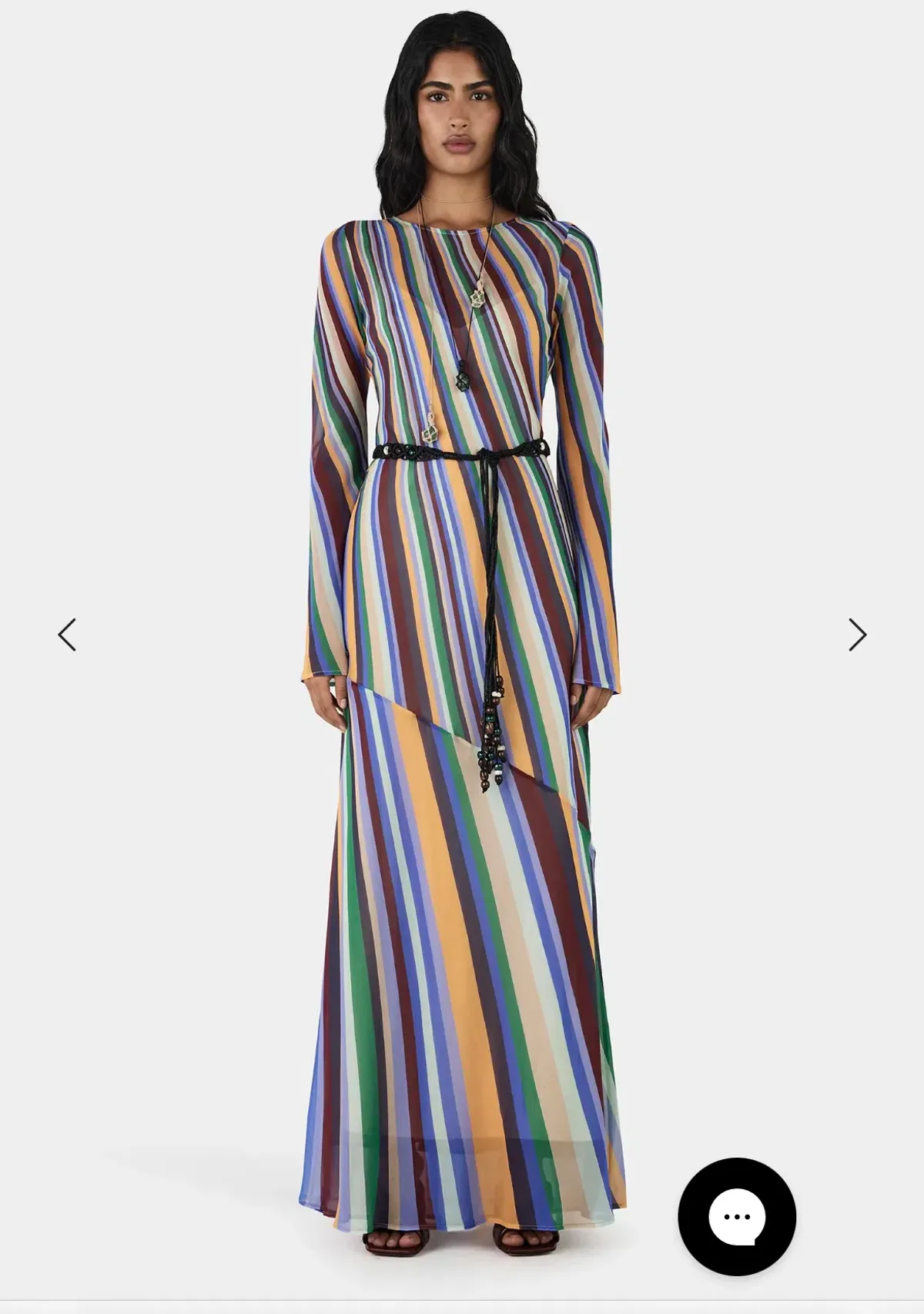 Hansen Gretel Anouk maxi dress for rent on The Volte - main image
