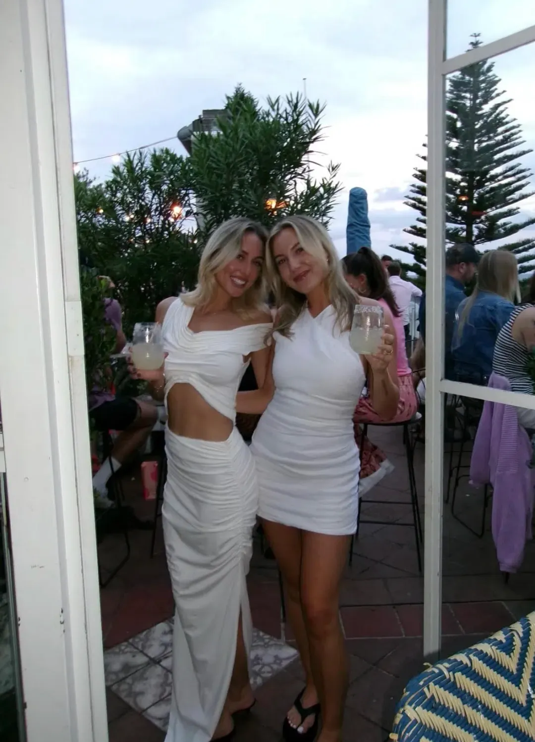 Koster Kulture Inka Top and Skirt Set in White Ivory Size S / 8 AU for rent on The Volte - main image