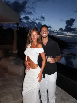 Koster Kulture Inka Top and Skirt Set in White Ivory Size S / 8 AU for rent on The Volte - image 16