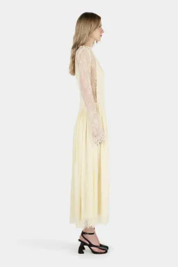 Hansen And Gretel Violetta Lace Dress Butter Size 8 for rent on The Volte - image 5