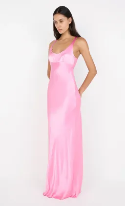 Bec and Bridge MAXINA CROSSOVER DRESS in candy pink size 6 for rent on The Volte - image 2
