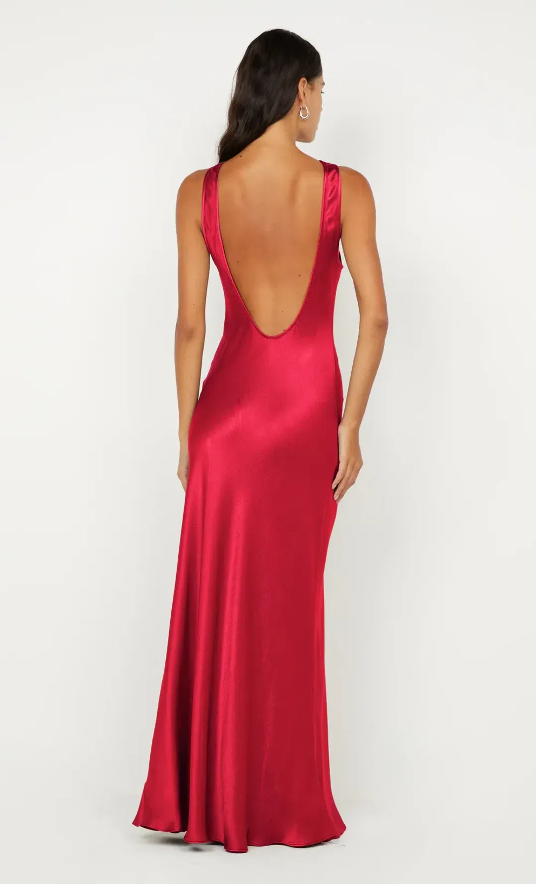 Bec and bridge ELISIA TWIST MAXI DRESS in strawberry size 6 for rent on The Volte - main image