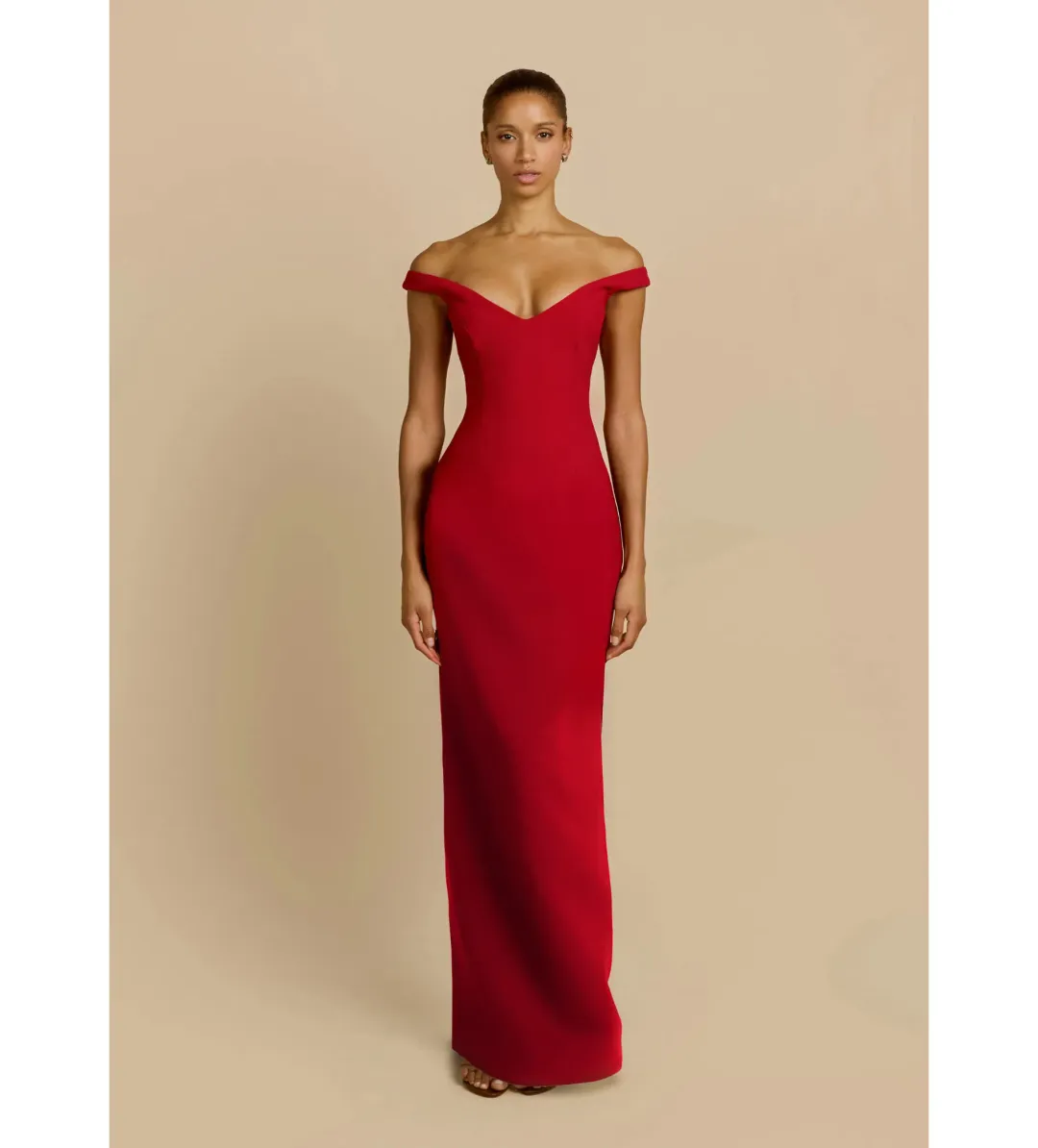 Arcina Ori Ellery Dress in Red Size AU8 for rent on The Volte - main image