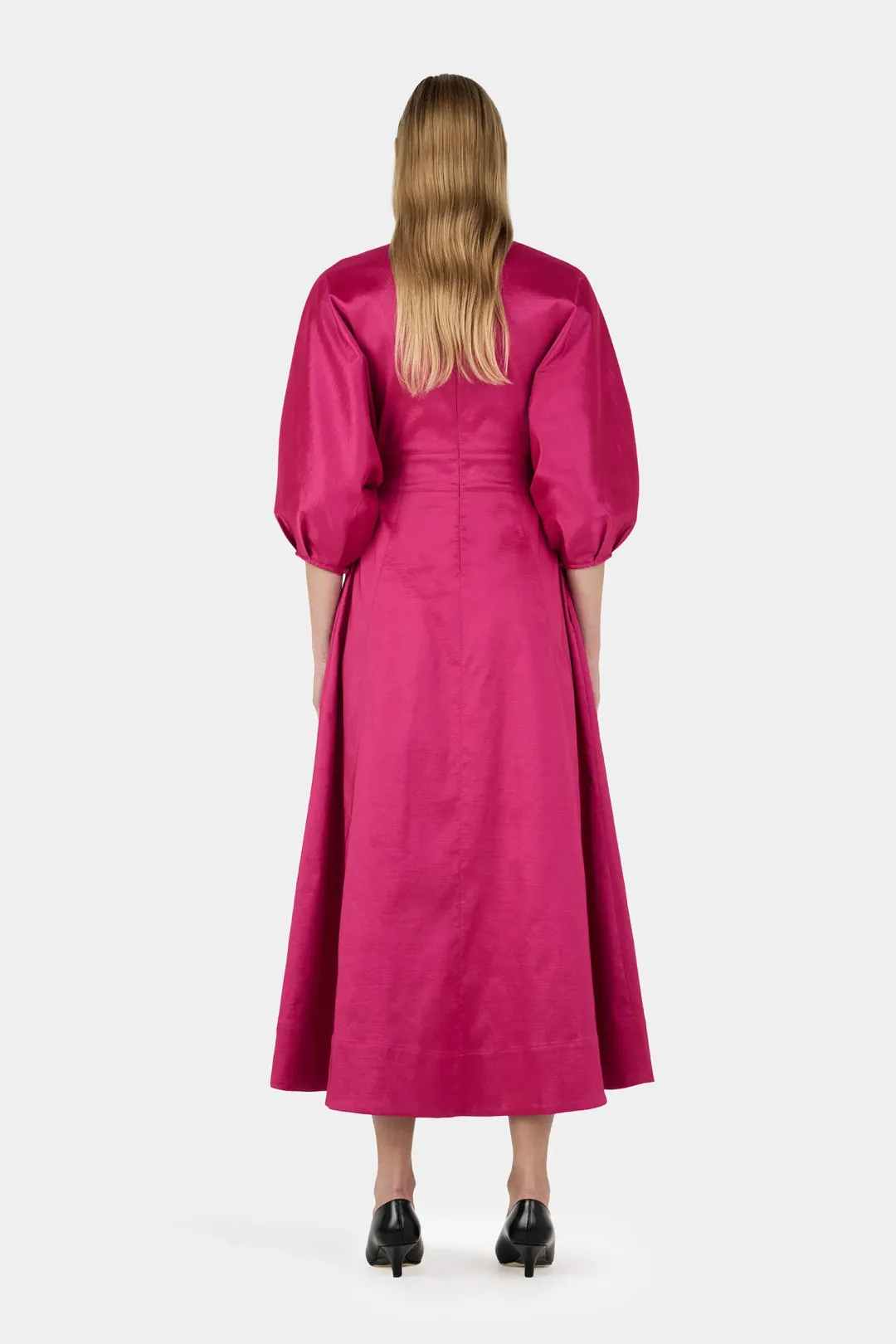 Hansen And Gretel Penelope Dress Magenta Pink Size 10 for rent on The Volte - main image