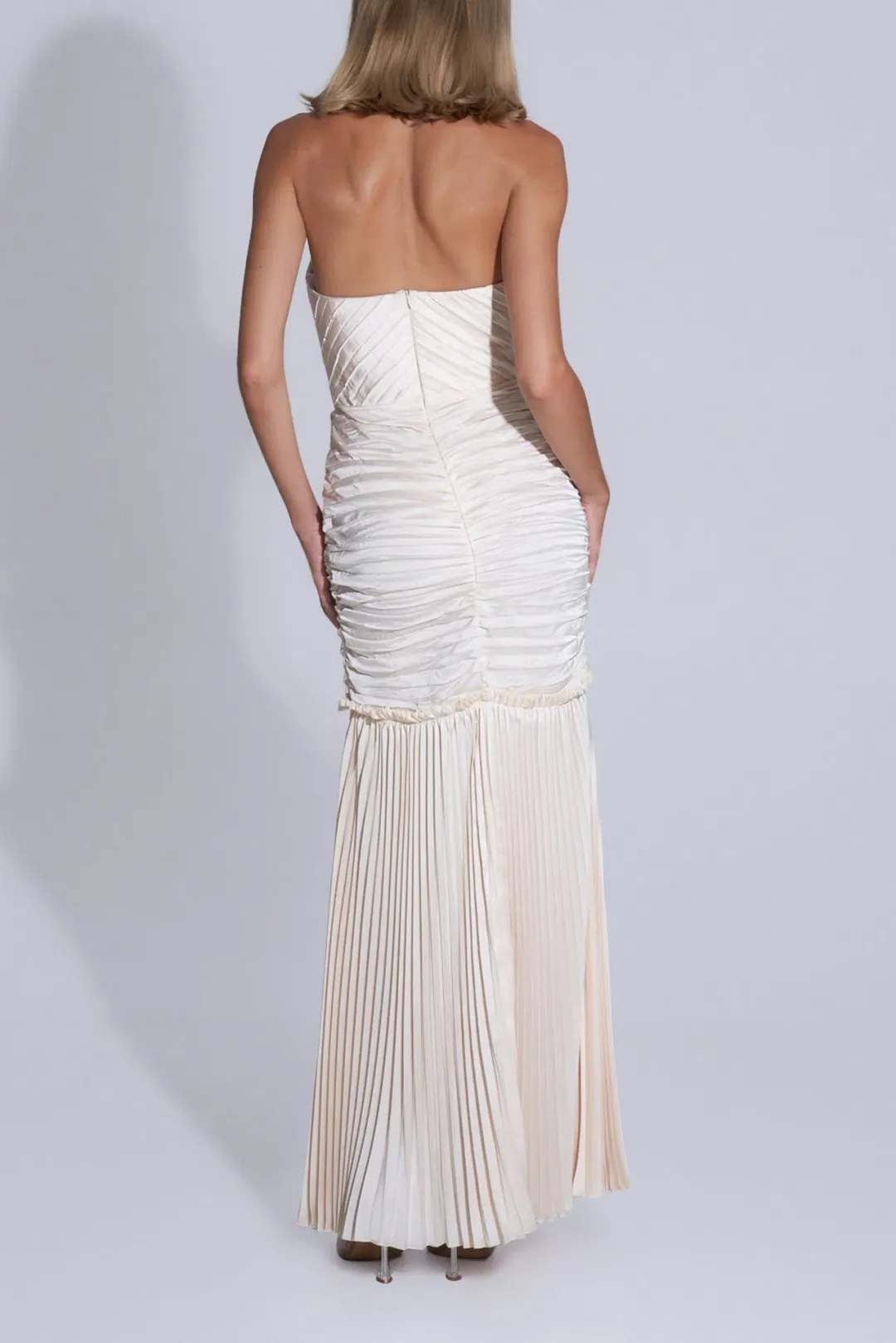 Lidee Parlour Gown Dress In Cream / Ivory | Size AU 8 UK 8 US 4 | Bridal for rent on The Volte - main image