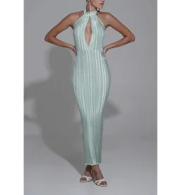 LIDEE CEREMONIE DRESS GOWN IN SEAFOAM | Size AU 8 for rent on The Volte - image 1