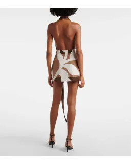 Sir The Label Portia Wrap Halter Mini Dress Size 2 / AU 10 for rent on The Volte - image 3