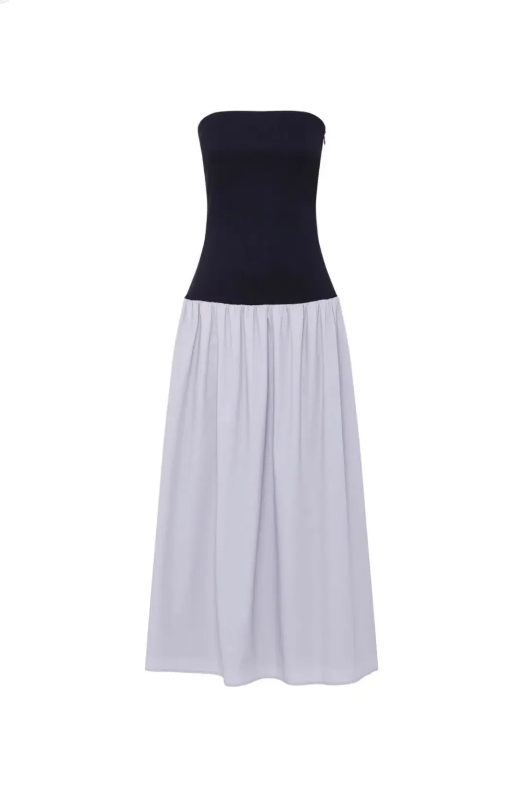 Anna Quan Amyra midi dress grey size Aus 6 for rent on The Volte - main image