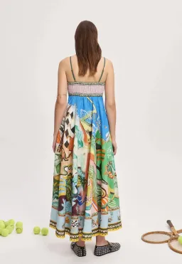Alemais Lucky Pace Sundress Dress | Size AU 14 for rent on The Volte - image 3