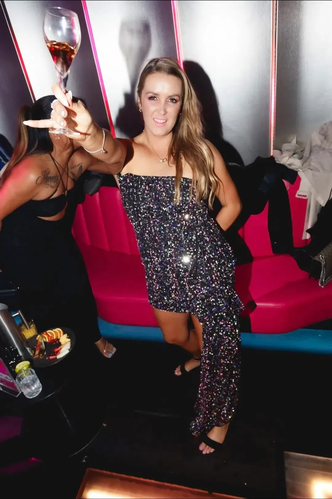 Eliya The Label Kamilla Dress Sequin L/AU12 for rent on The Volte - main image