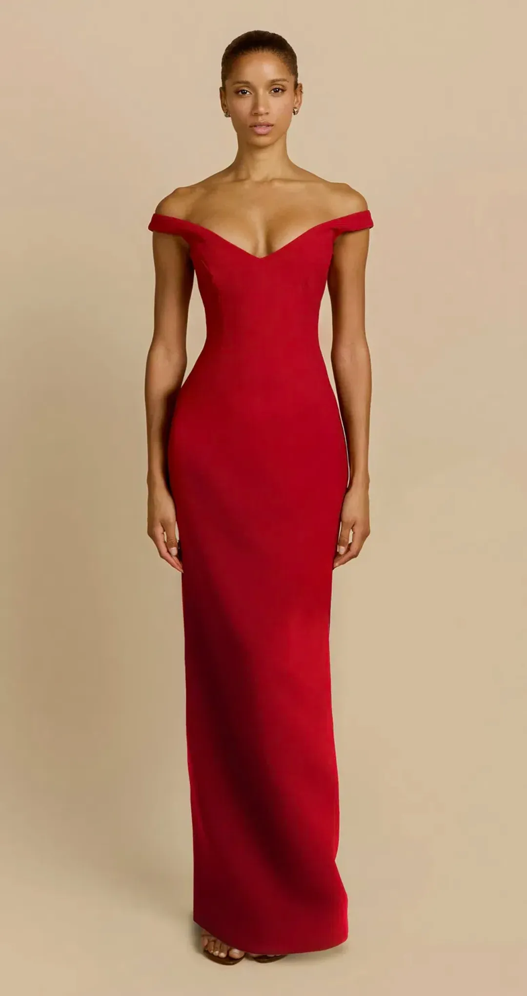 Arcina Ori Ellery Dress Red size XS for rent on The Volte - main image