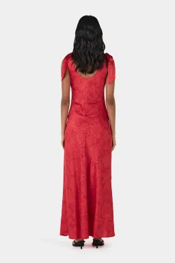 Hansen And Gretel Cali Dress Scarlett Bloom Floral Size 10 for rent on The Volte - image 2