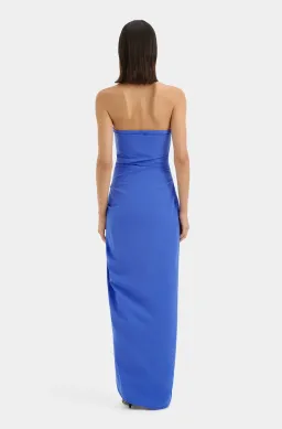 SOL STRAPLESS GOWN | COBALT - SIZE 6 for rent on The Volte - image 3