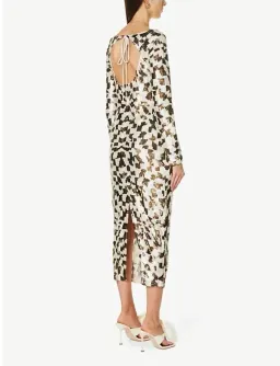 Rachel Gilbert Teddi Gown Brown 3/AU12 for rent on The Volte - image 3