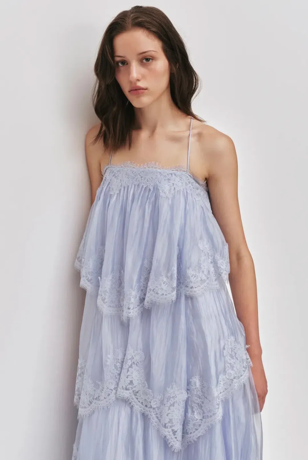 Aje Ophelia Lace Gown for rent on The Volte - main image