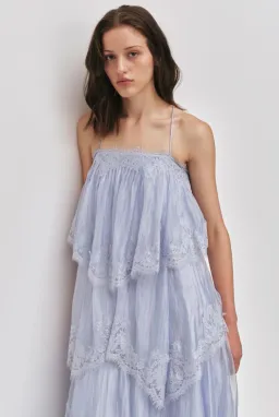 Aje Ophelia Lace Gown for rent on The Volte - image 2