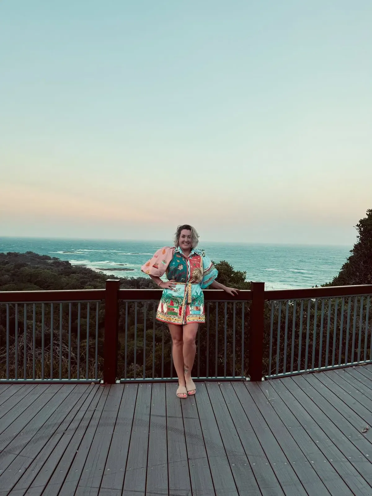 ALEMAIS ALL ABOARD MINI SHIRTDRESS SIZE 16 for rent on The Volte - main image