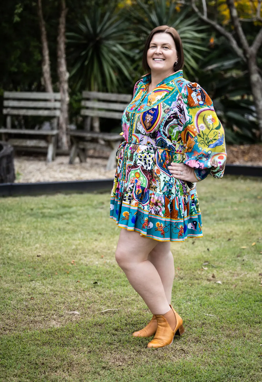 ALEMAIS EVERGREEN MINI SIZE 16 for rent on The Volte - main image