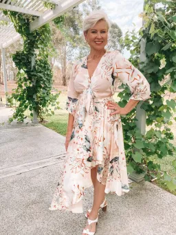 SHEIKE PINK LILY MAXI DRESS SIZE 16 for rent on The Volte - image 1