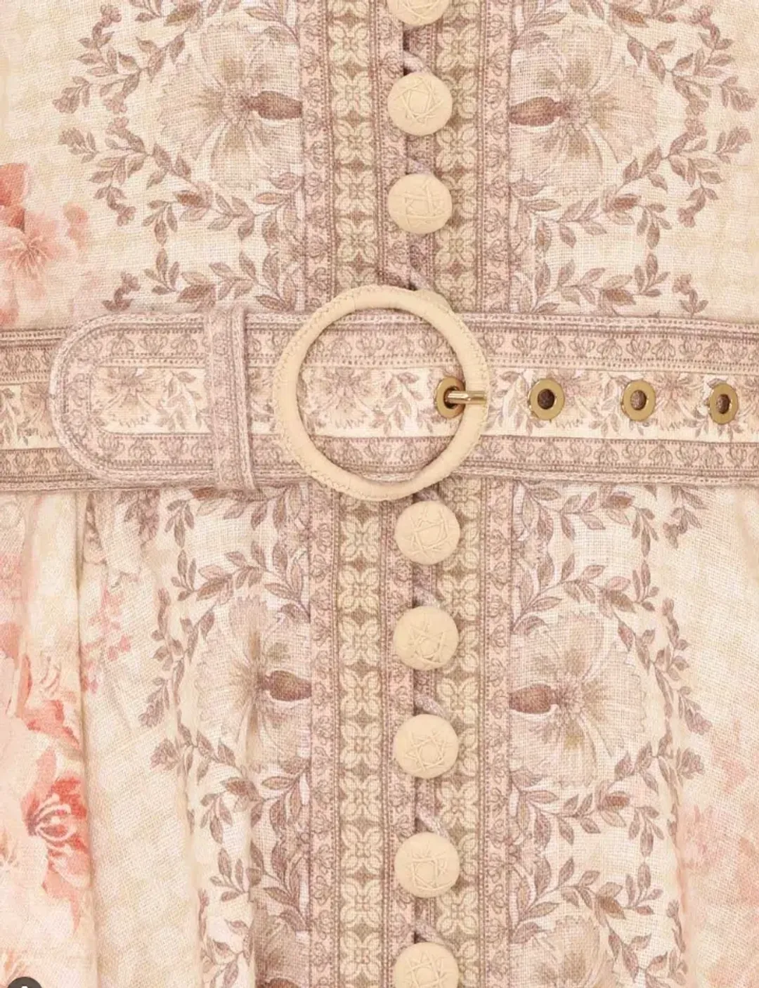 ZIMMERMANN ILLUMINATE BUTTONED MINI SIZE 4/16 for rent on The Volte - main image