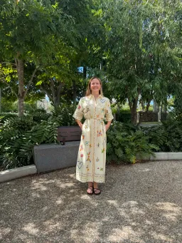 ALEMAIS SIDI SHIRTDRESS SIZE 14 for rent on The Volte - image 6