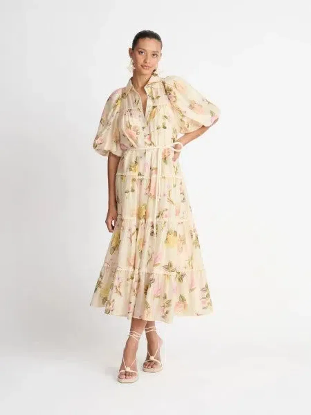 SHEIKE ROSE GARDEN MAXI DRESS SIZE 14 for rent on The Volte - main image