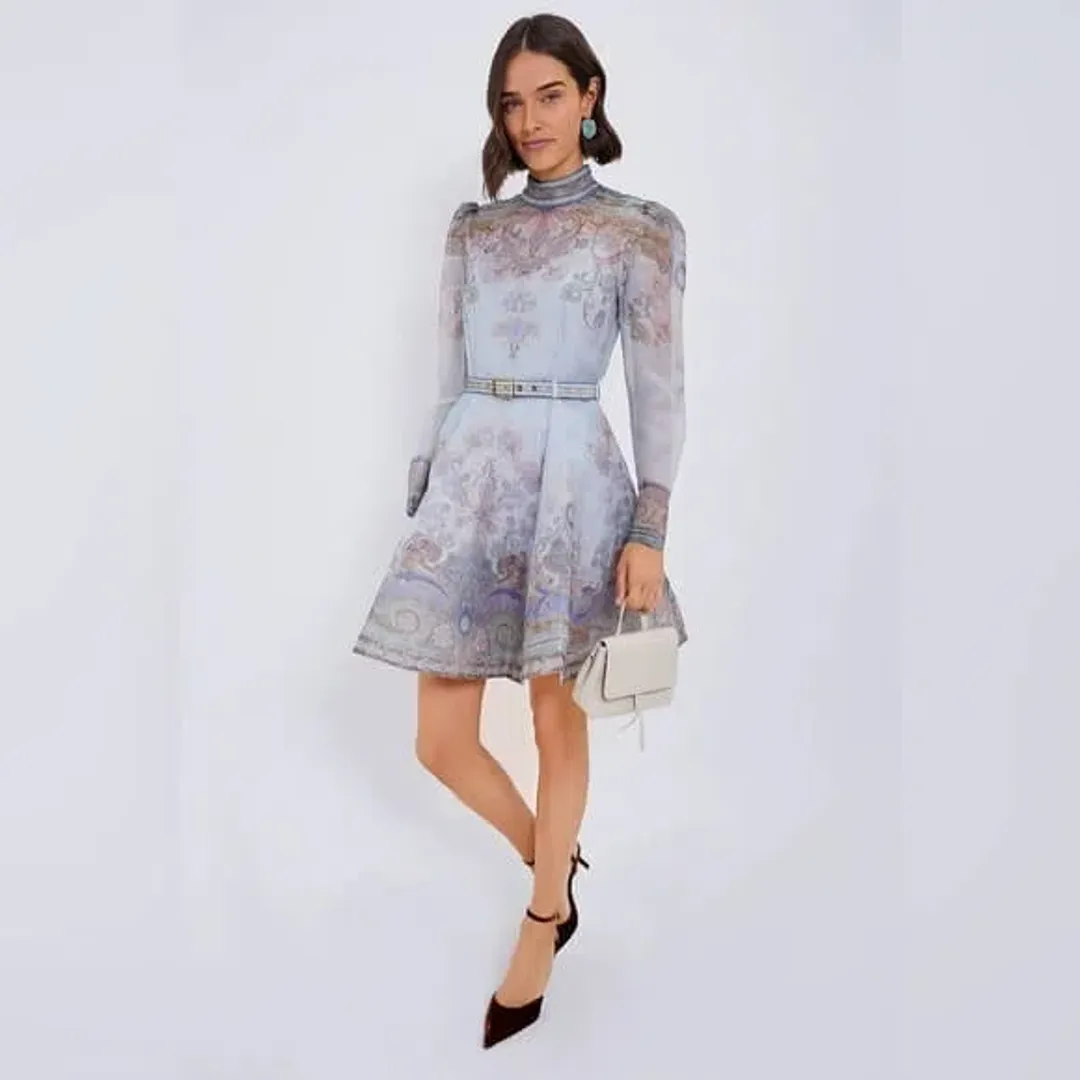 ZIMMERMANN EDEN BELTED MINI SIZE 3/14 for rent on The Volte - main image