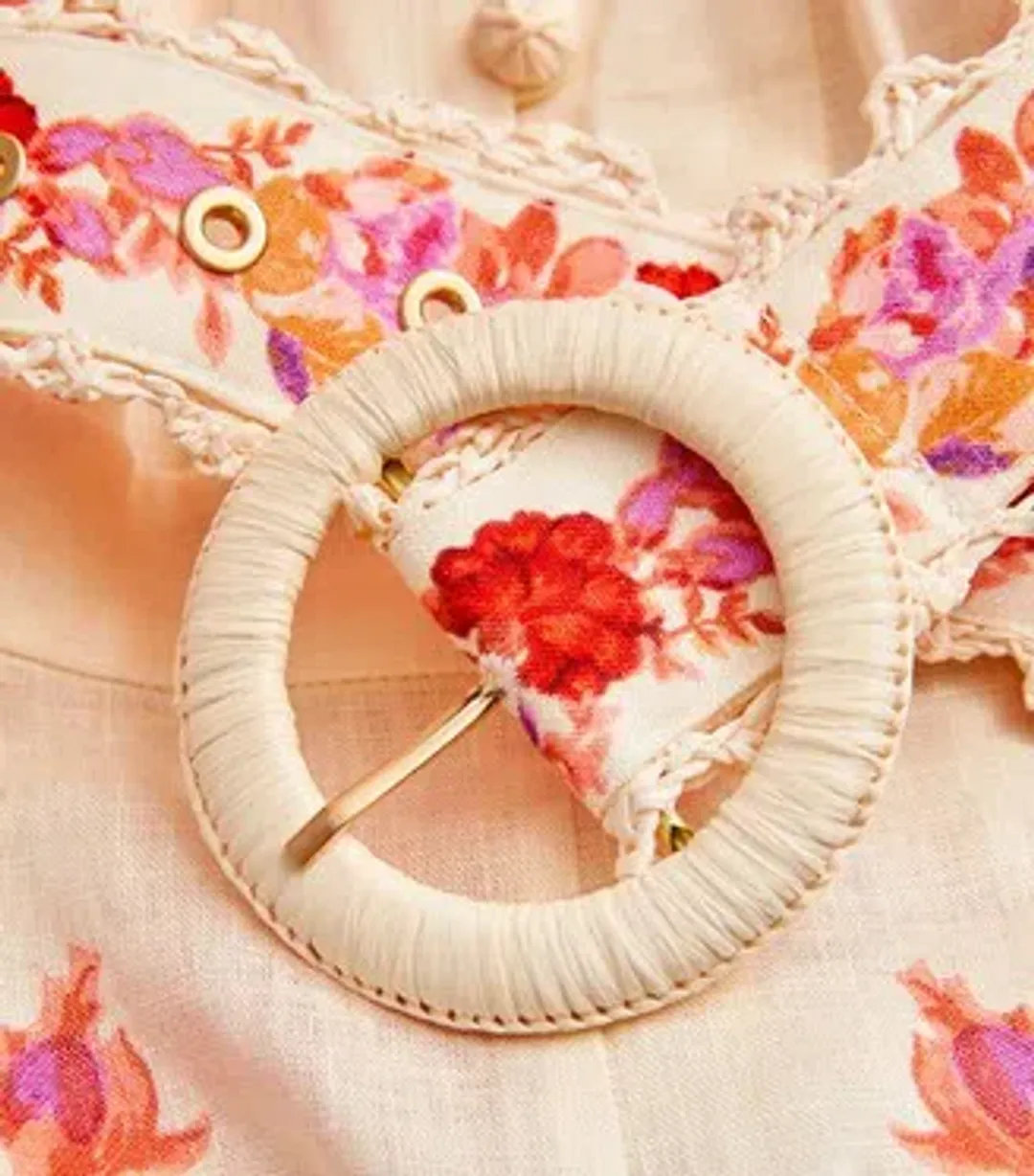 ZIMMERMANN RAIE BILLOW MIDI SIZE 3/14 for rent on The Volte - main image