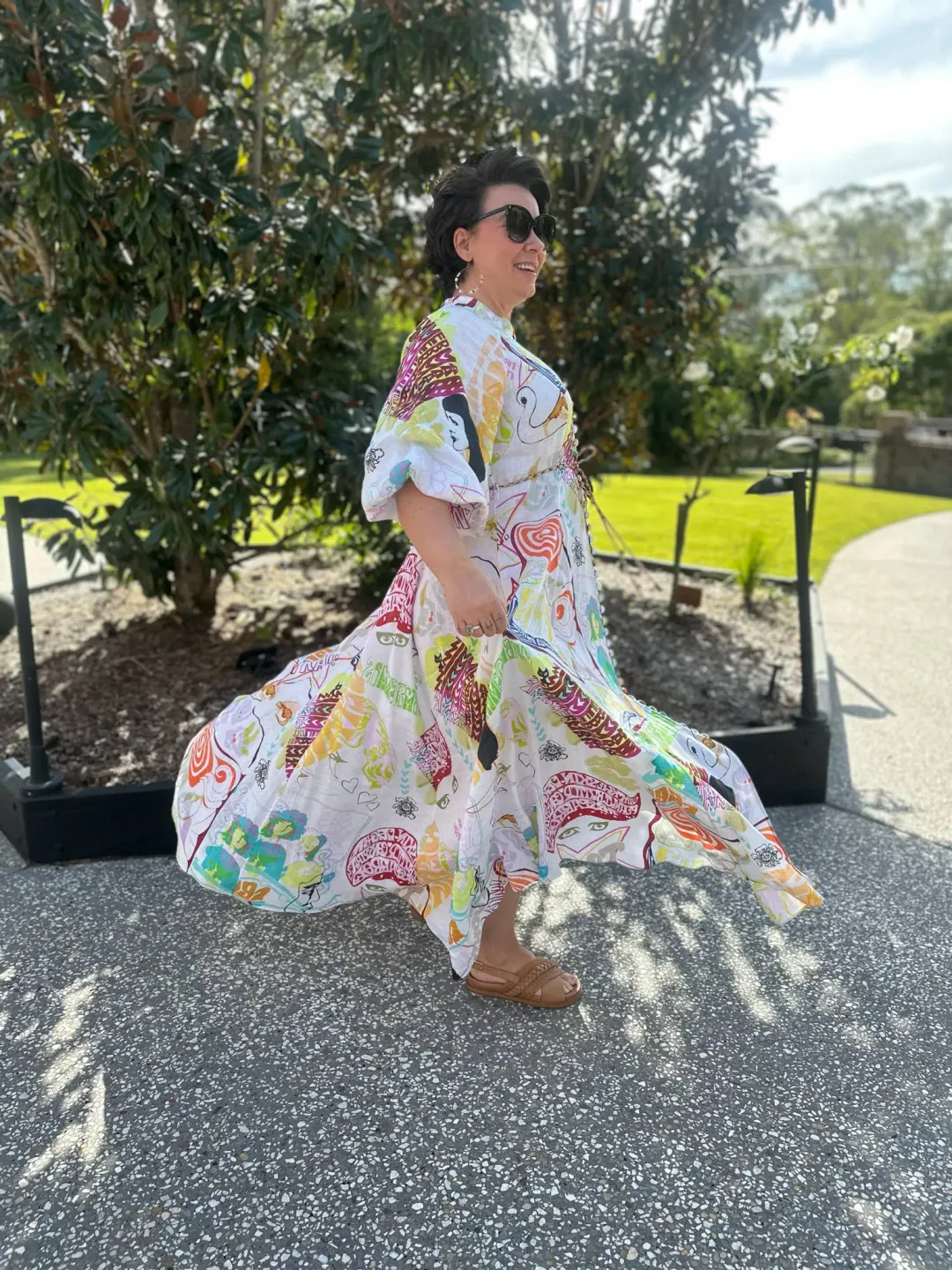 ZIMMERMANN SHELLY BILLOW MAXI DRESS for rent on The Volte - main image