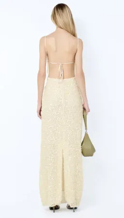 Bec & Bridge CABINE MAXI DRESS Cream Size 10 for rent on The Volte - image 2