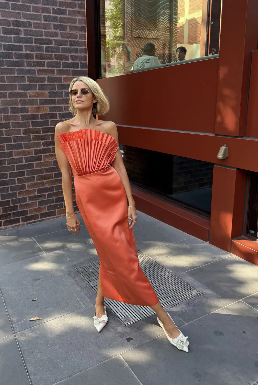 JUSTIN TONG RORY GOWN SIZE 12 for rent on The Volte - main image