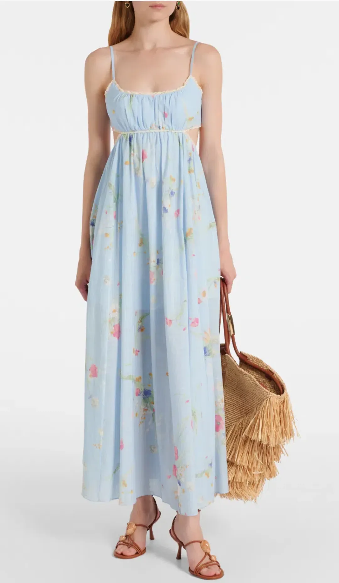 ZIMMERMANN LUCKY PICNIC MIDI SIZE 2/12 for rent on The Volte - main image