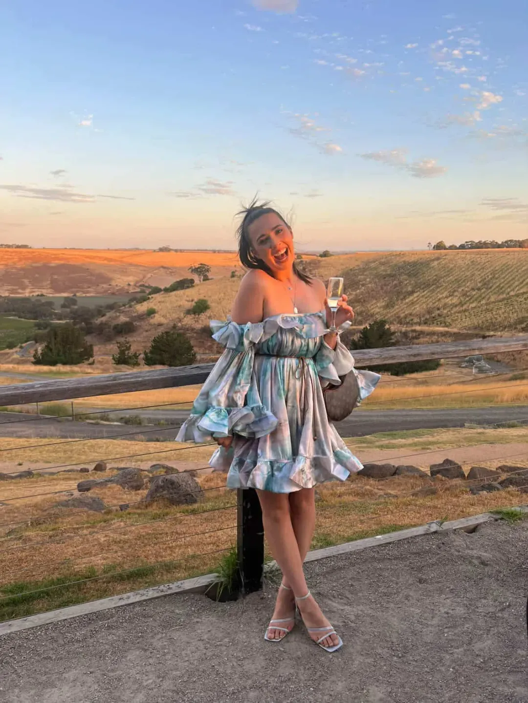 ZIMMERMANN ILLUMINATE FLOUNCE MINI SIZE 1/10 for rent on The Volte - main image