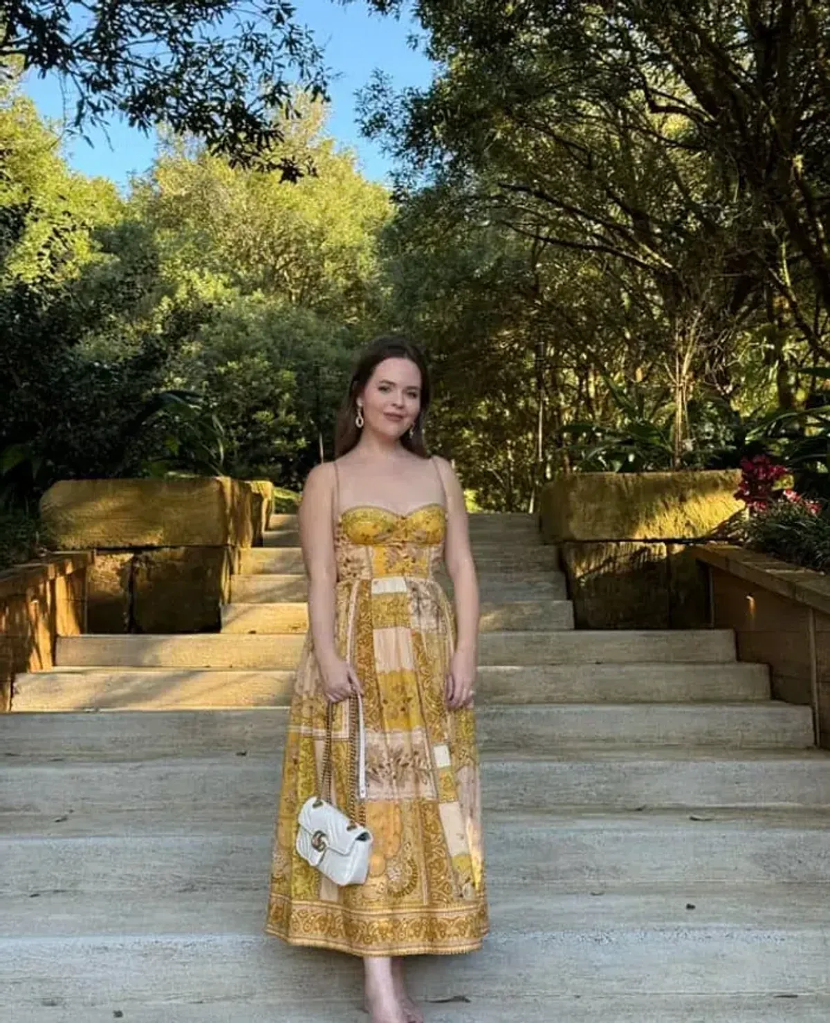 ZIMMERMANN LUCKY CORSET MIDI DRESS SIZE 1/10 for rent on The Volte - main image