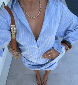 BENNI Riya Shirt Dress 8 for rent on The Volte - image 1