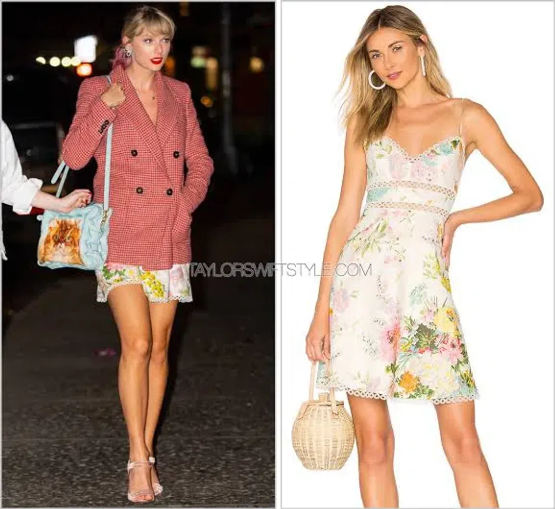 ZIMMERMANN HEATHERS SUN MINI DRESS | Size 0 AU 8 for rent on The Volte - main image