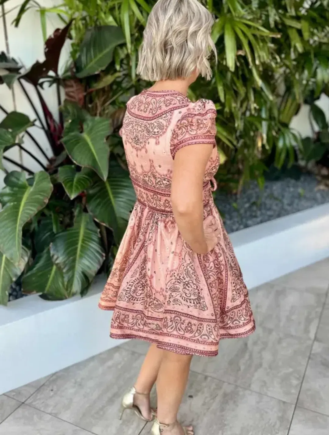 Zimmermann Matchmaker Structured Mini Dress Size 4 AU 16 for rent on The Volte - main image