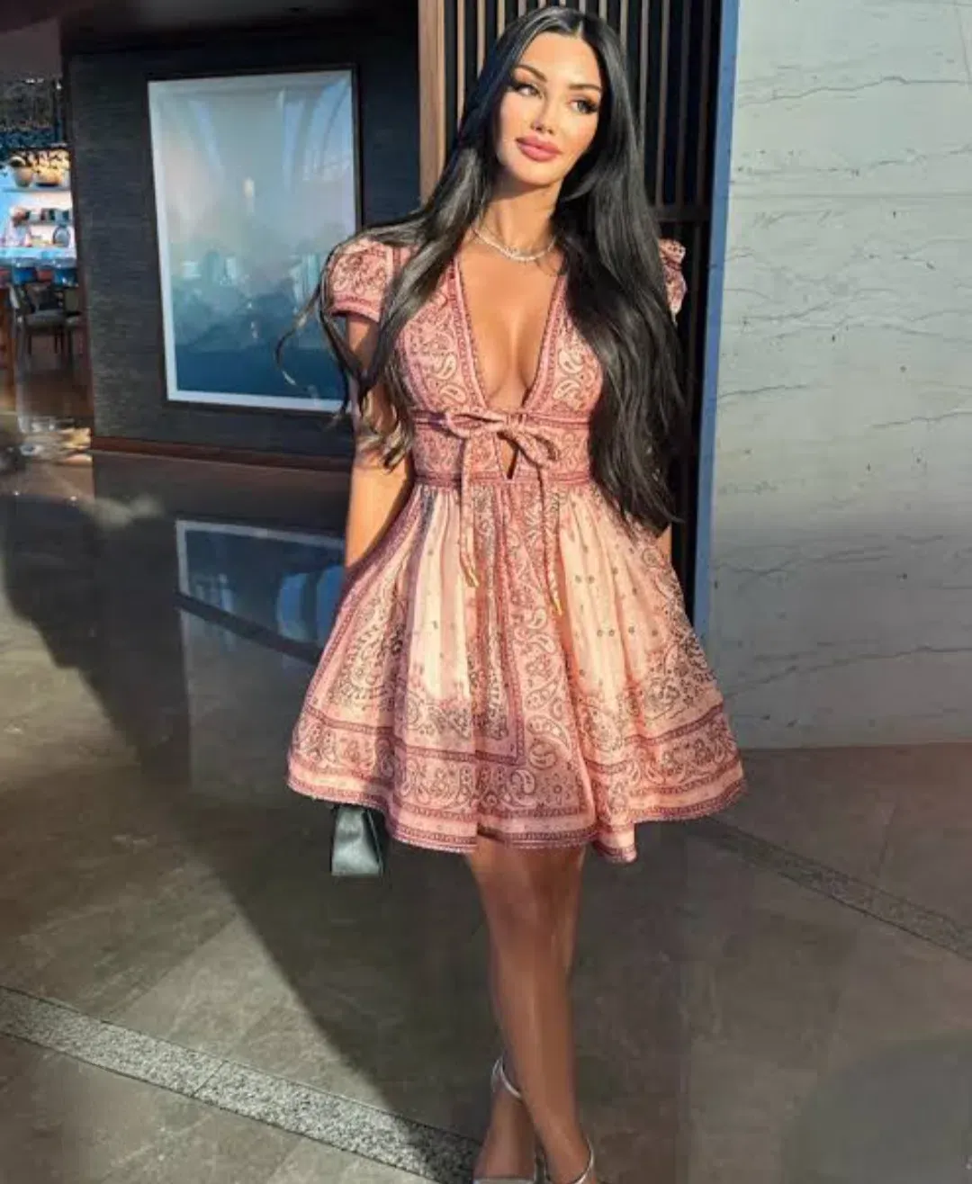 Zimmermann Matchmaker Structured Mini Dress Size 4 AU 16 for rent on The Volte - main image