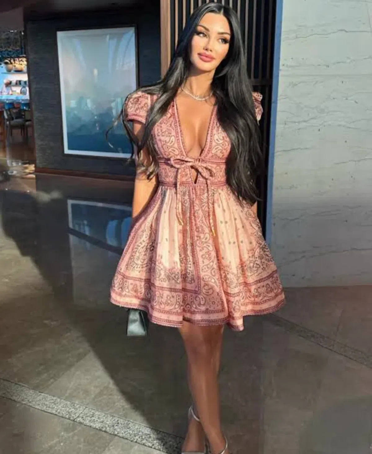 Zimmermann Matchmaker Structured Mini Dress Size 4 AU 16 for rent on The Volte - main image