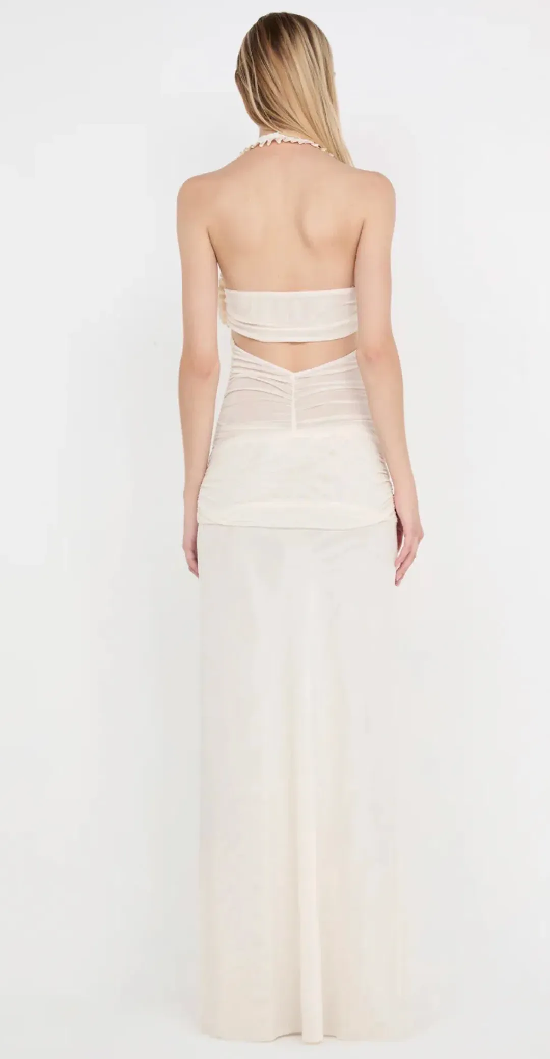 Bec and Bridge Viola Spiral Maxi Dress  for rent on The Volte - main image