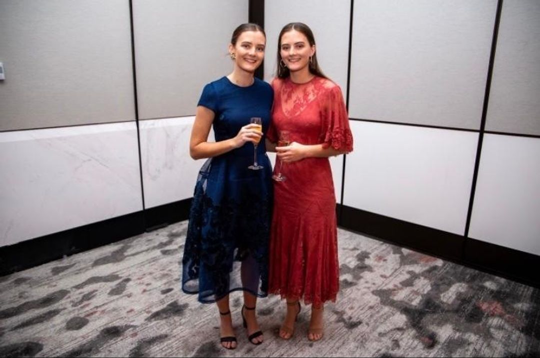 Bronx and Banco Vivien Dress Blue Size 6 for rent on The Volte - main image