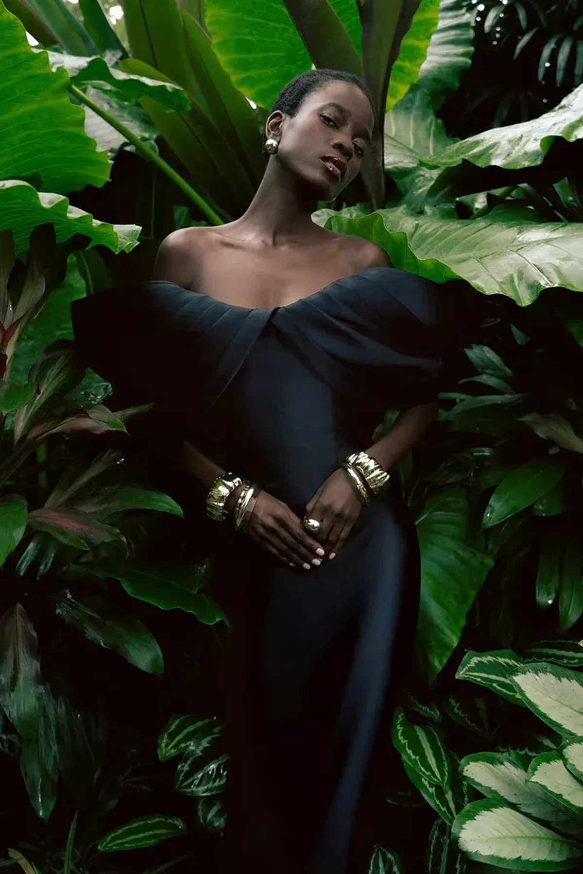 Eliya The Label Vera Dress | Black Size L for rent on The Volte - main image